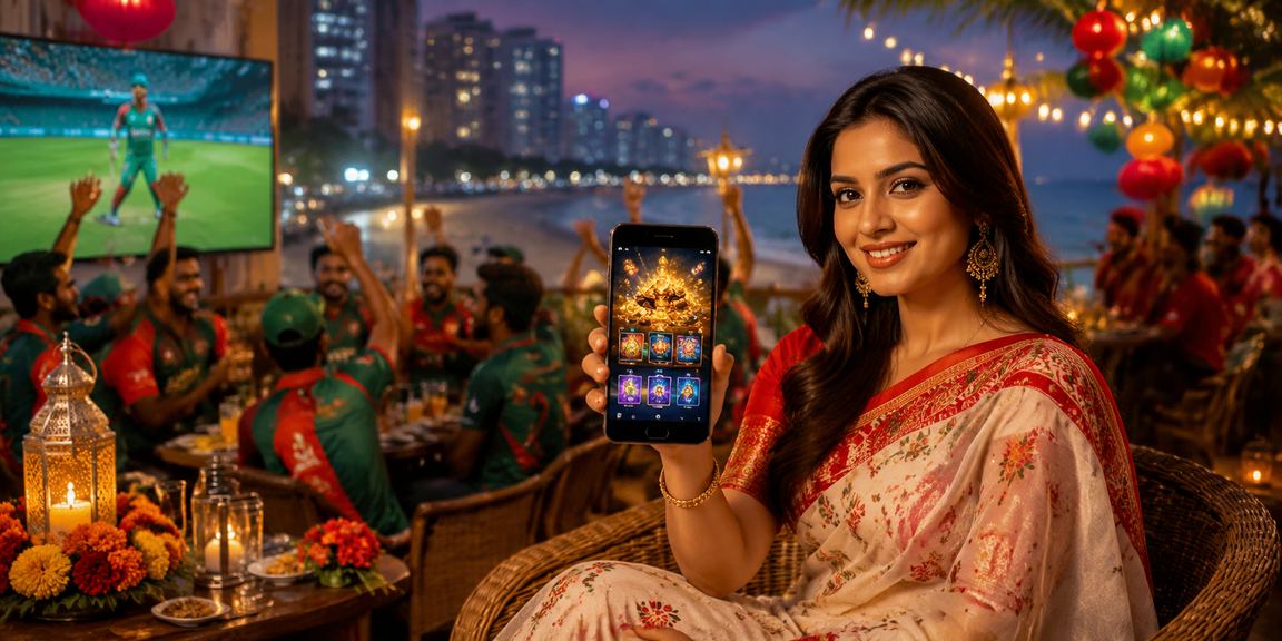 কক্সবাজারে ক্রিকেট বেটিং উৎসব ২০২৪ - পোহেলা বৈশাখের দৃশ্য